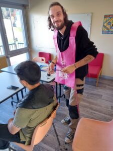 Bénévole d'un jour au service des familles