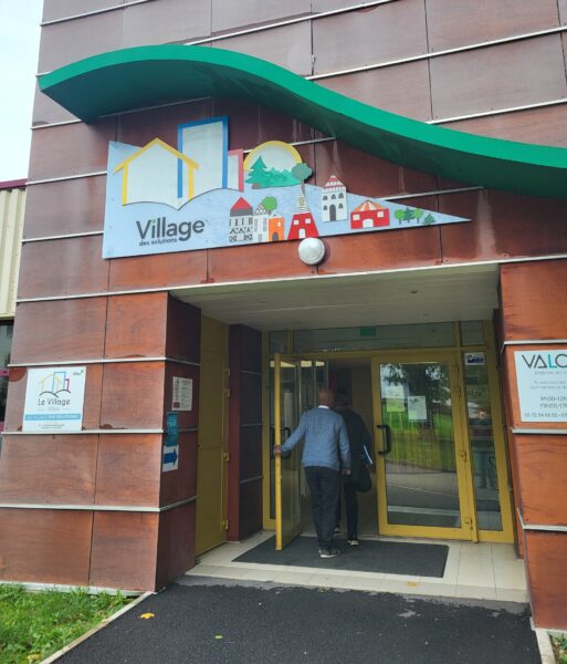 L'entrée du Village des Solutions